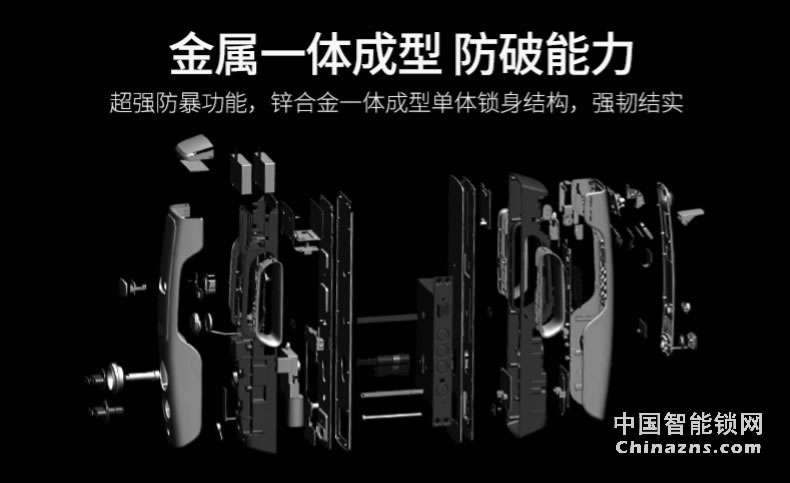 羅曼斯人臉識別智能鎖DD4 全自動智能鎖家用防盜門指紋鎖