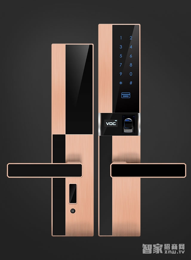 voc新品系列N9智能鎖 極簡主義 方便開鎖