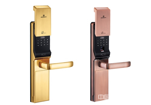 歐朗德思歌滑蓋智能鎖 家用防盜智能指紋密碼鎖