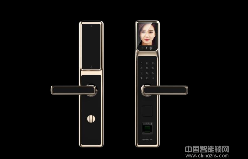 歐寶麗智能鎖 人臉識別密碼鎖 高檔小區人臉識別鎖