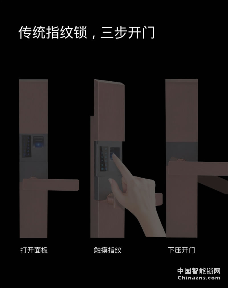 鹿客智能門鎖 touch指紋鎖