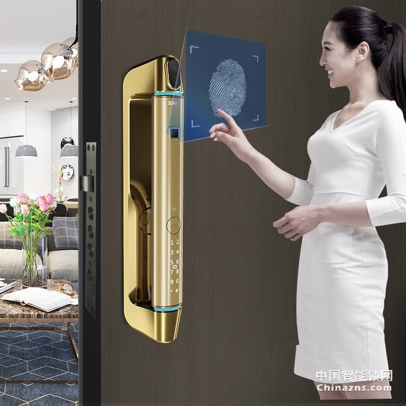 忠恒智能攝像頭鎖 APP遠程開鎖密碼鎖 超體一號