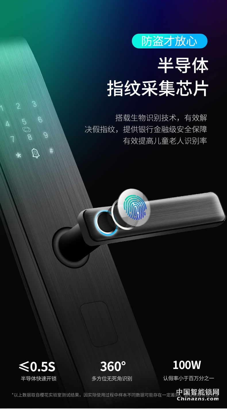 櫻花8028指紋鎖 家用防盜門電子鎖防小黑盒防貓眼遠(yuǎn)程密碼智能鎖