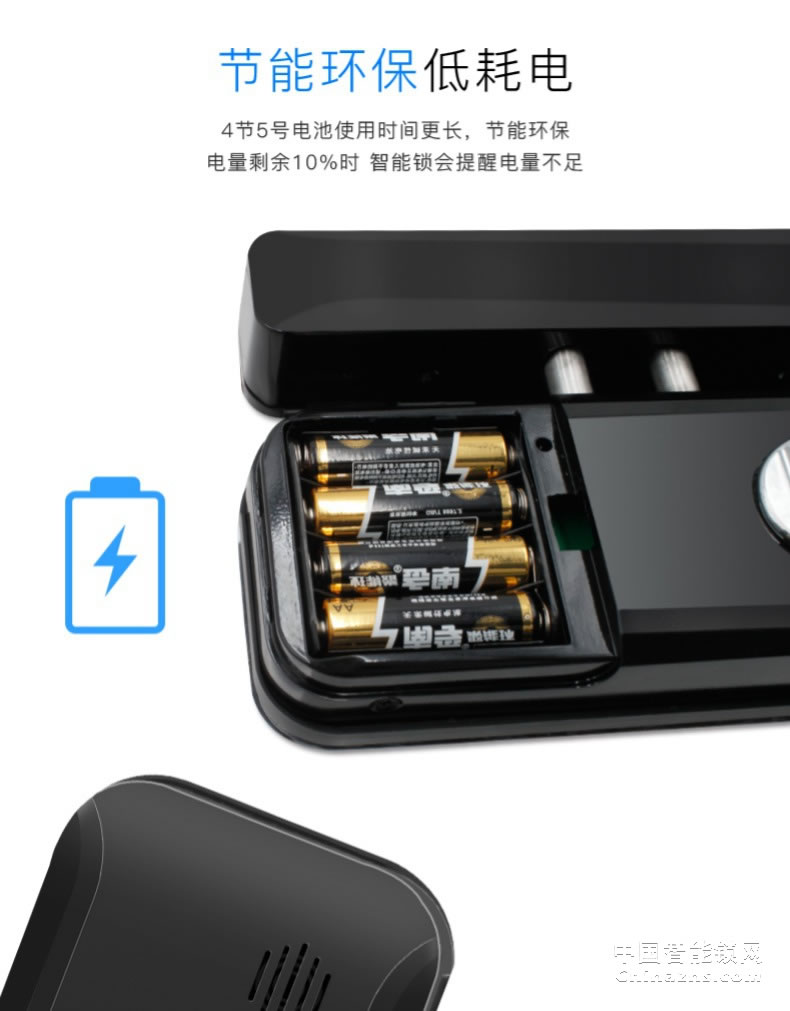 因碩玻璃門指紋鎖 辦公室免開孔 打卡考勤遙控密碼鎖