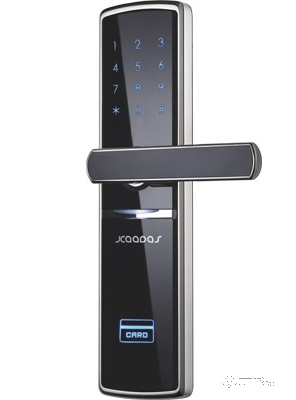 君豪智能鎖 直板指紋鎖 家用電子密碼刷卡鎖