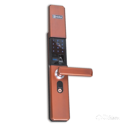 騰創(chuàng)指紋鎖 滑蓋防盜門密碼鎖 家用防盜刷卡鎖