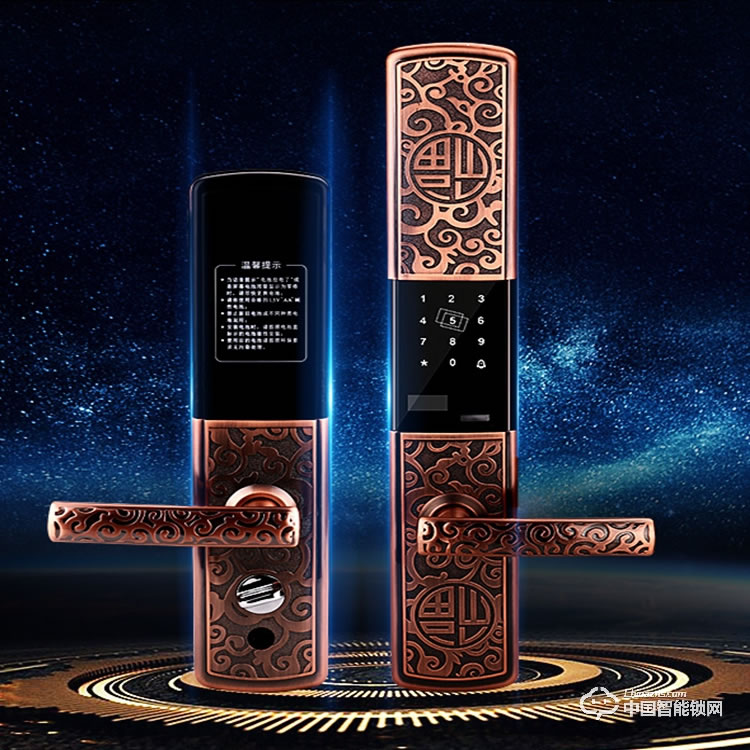 帝豐智能鎖 鋅合金指紋鎖 防盜門電子密碼鎖