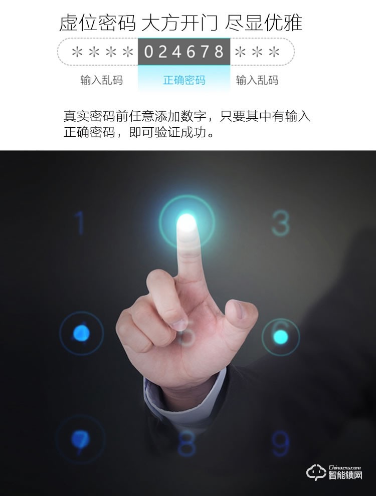 頂吉玻璃鎖 ZGM電子防盜指紋鎖公司密碼鎖