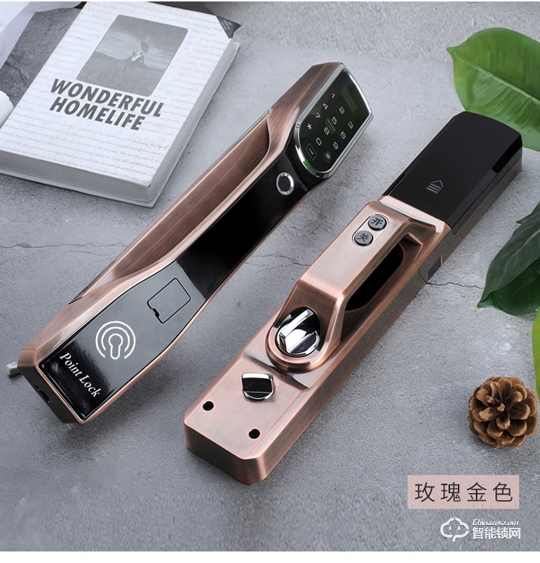Point Lock智能鎖 全自動指紋鎖磁卡鎖