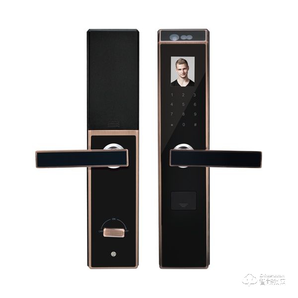 衛安指紋鎖 6608智能人臉解鎖觸摸按鍵智能鎖 