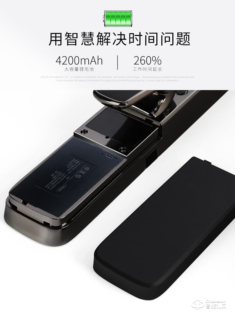 賽科威智能鎖 JA-M2推拉式全自動智能鎖