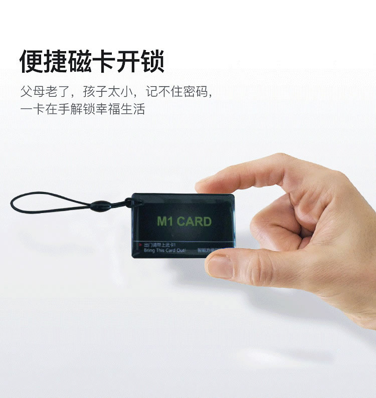 德犬智能鎖 F2人臉識別鎖智能門鎖