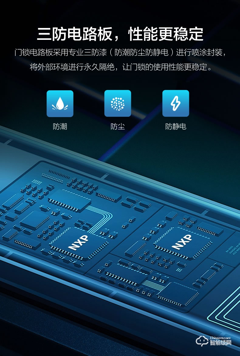 海爾智能鎖 E20家用防盜門智能門鎖電子密碼鎖