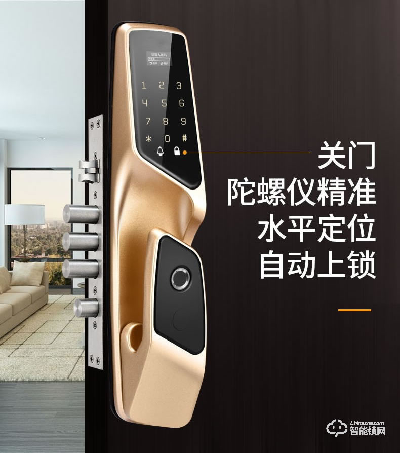 米博士智能鎖 M19用防盜門鎖入戶門電子鎖 