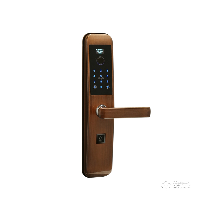 大拇指指紋鎖 家用防盜門(mén)指紋鎖智能鎖