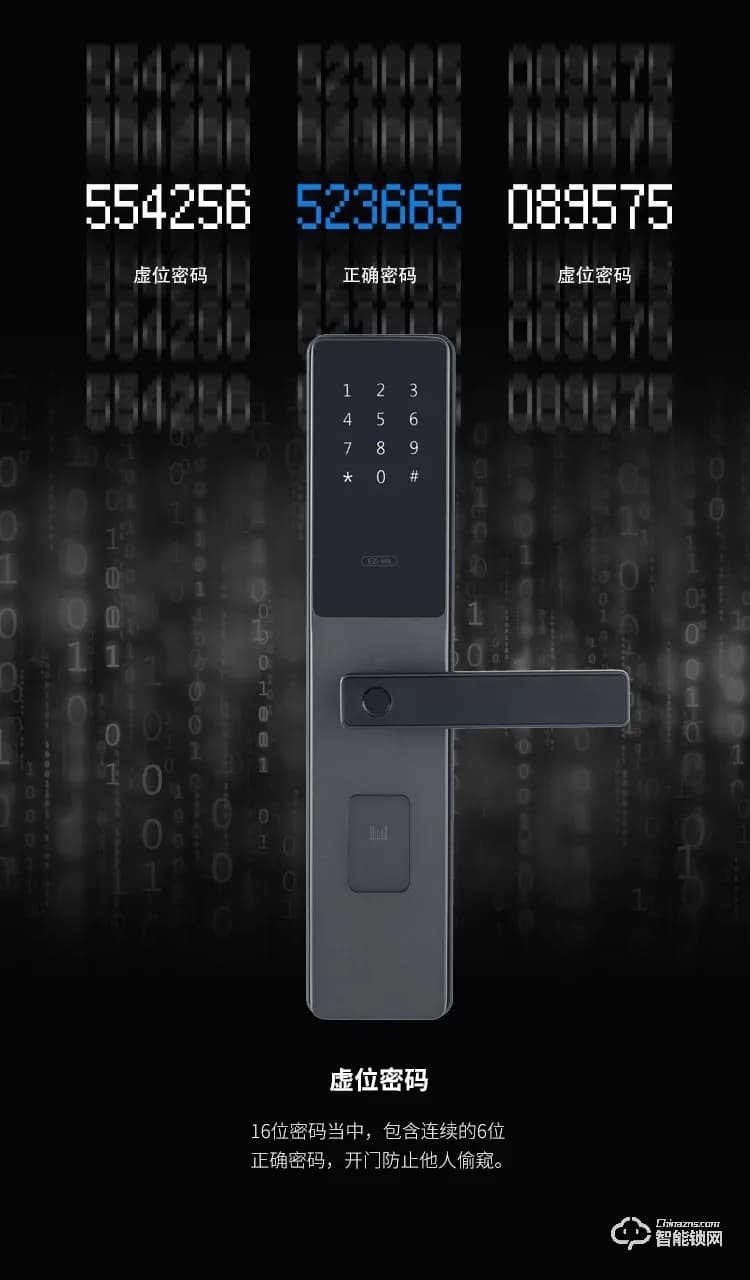 名門靜音門鎖 EZ-M8全自動防盜智能門鎖