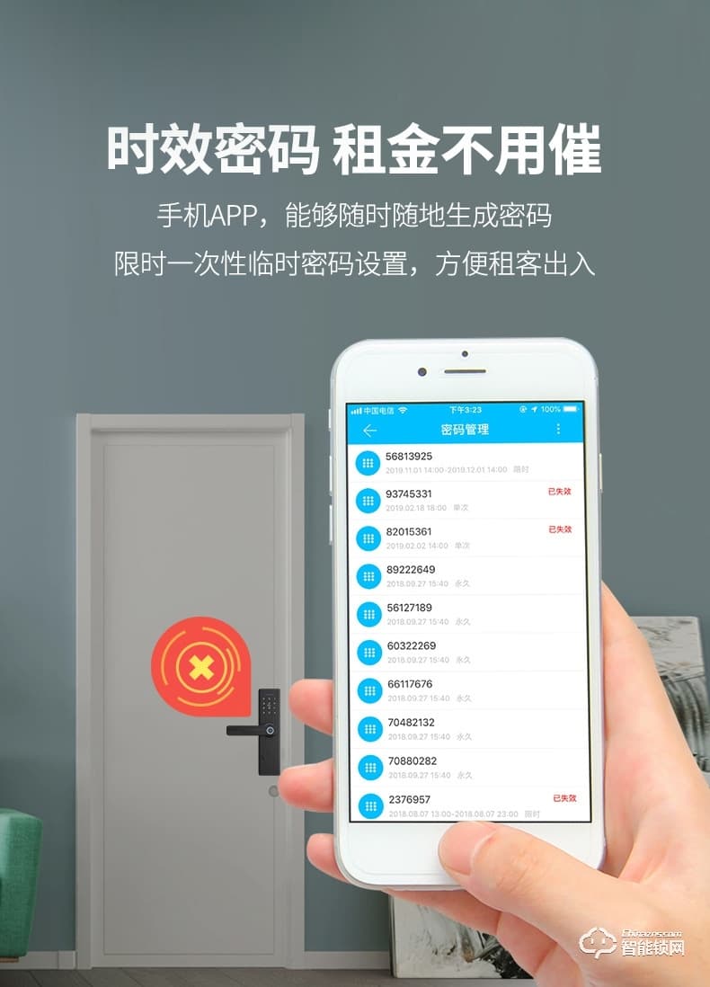 嘉盾智能鎖 JD-117室內(nèi)木門指紋鎖