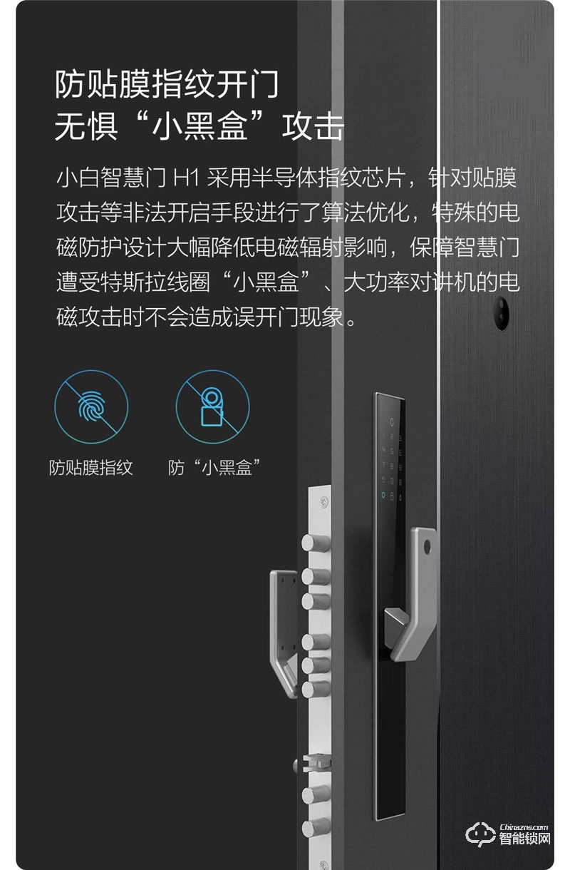 創米智能門 H1安全進戶門智慧門