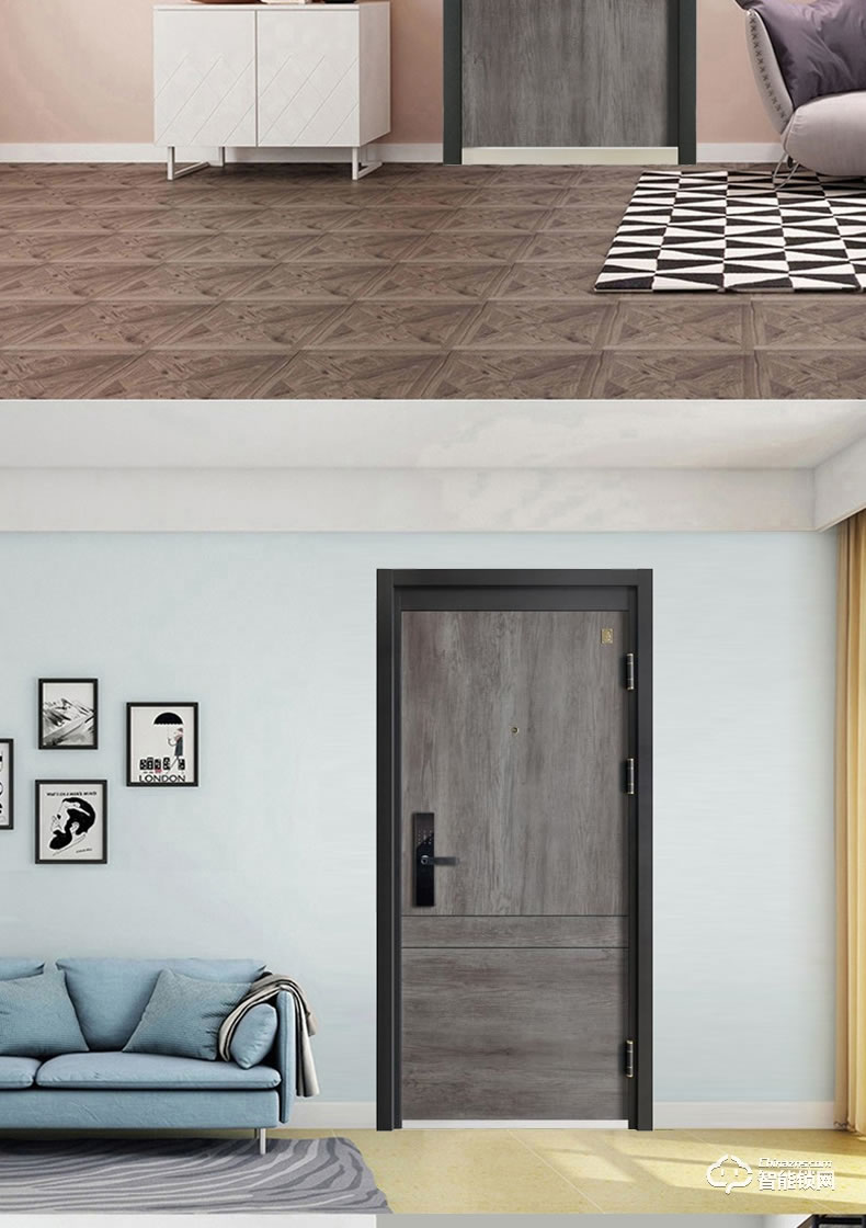 三得利智能門 甲級防盜門進戶安全門