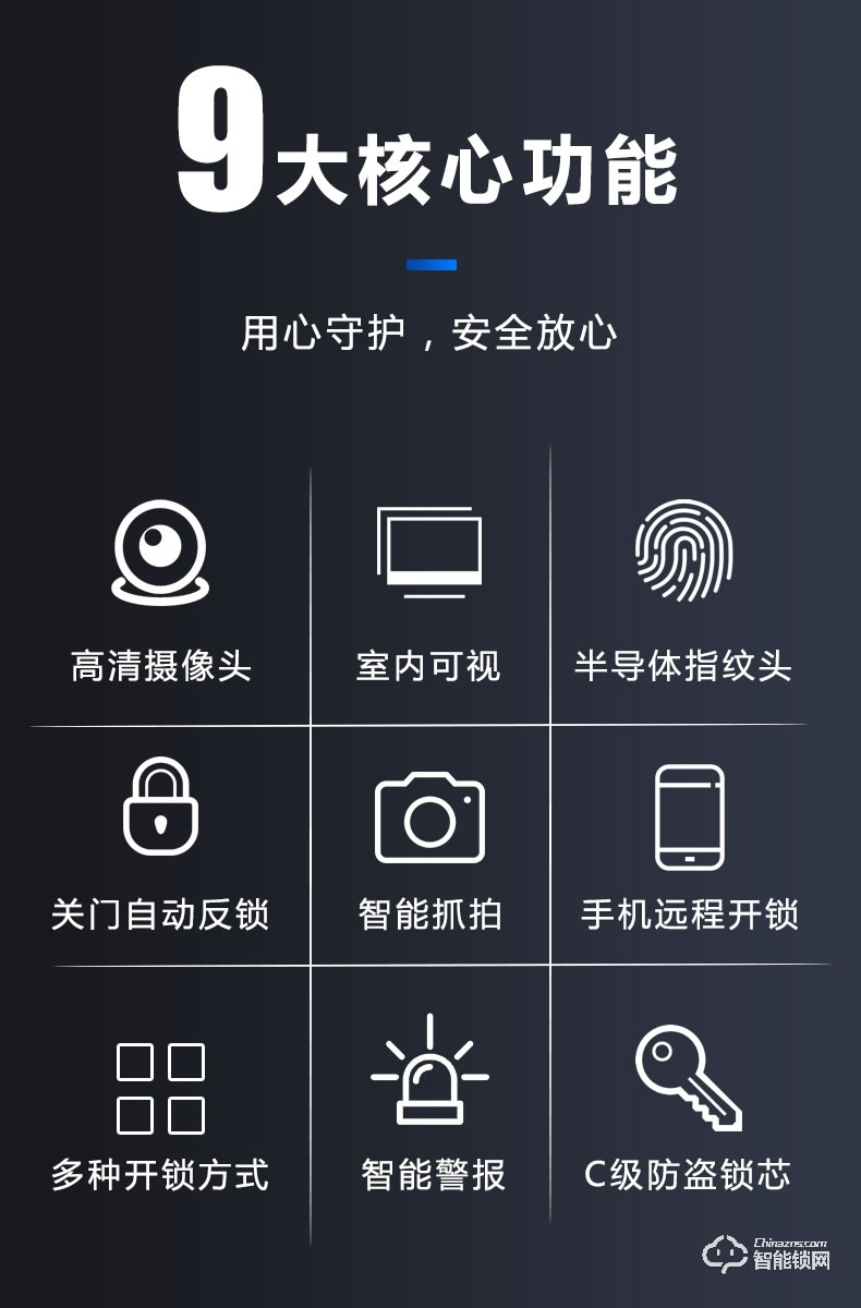 南極星智能鎖 N6【貓眼WiFi版】全自動貓眼可視密碼鎖
