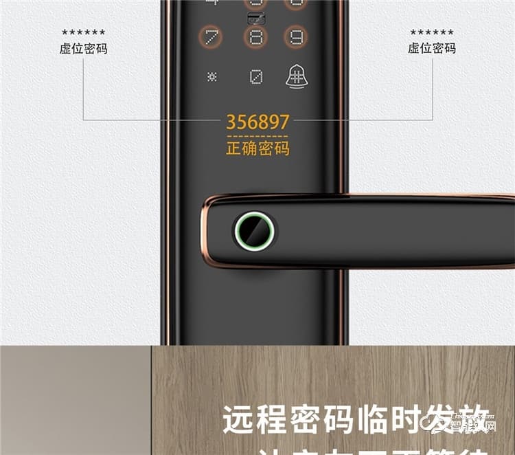 揚(yáng)子智能鎖 S1半自動直板密碼指紋鎖