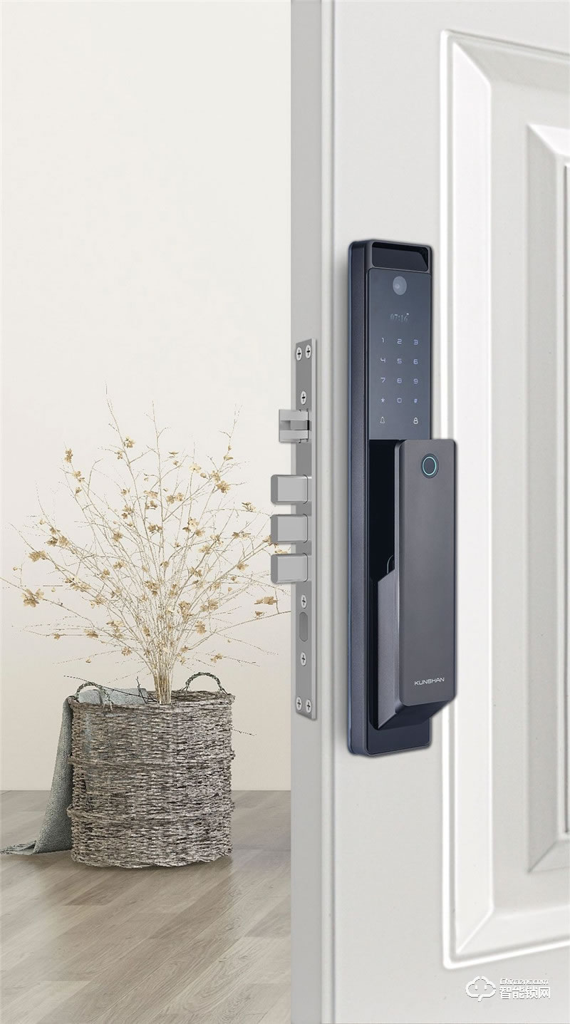 琨山通用智能鎖 W86家用防盜門密碼鎖智能門鎖
