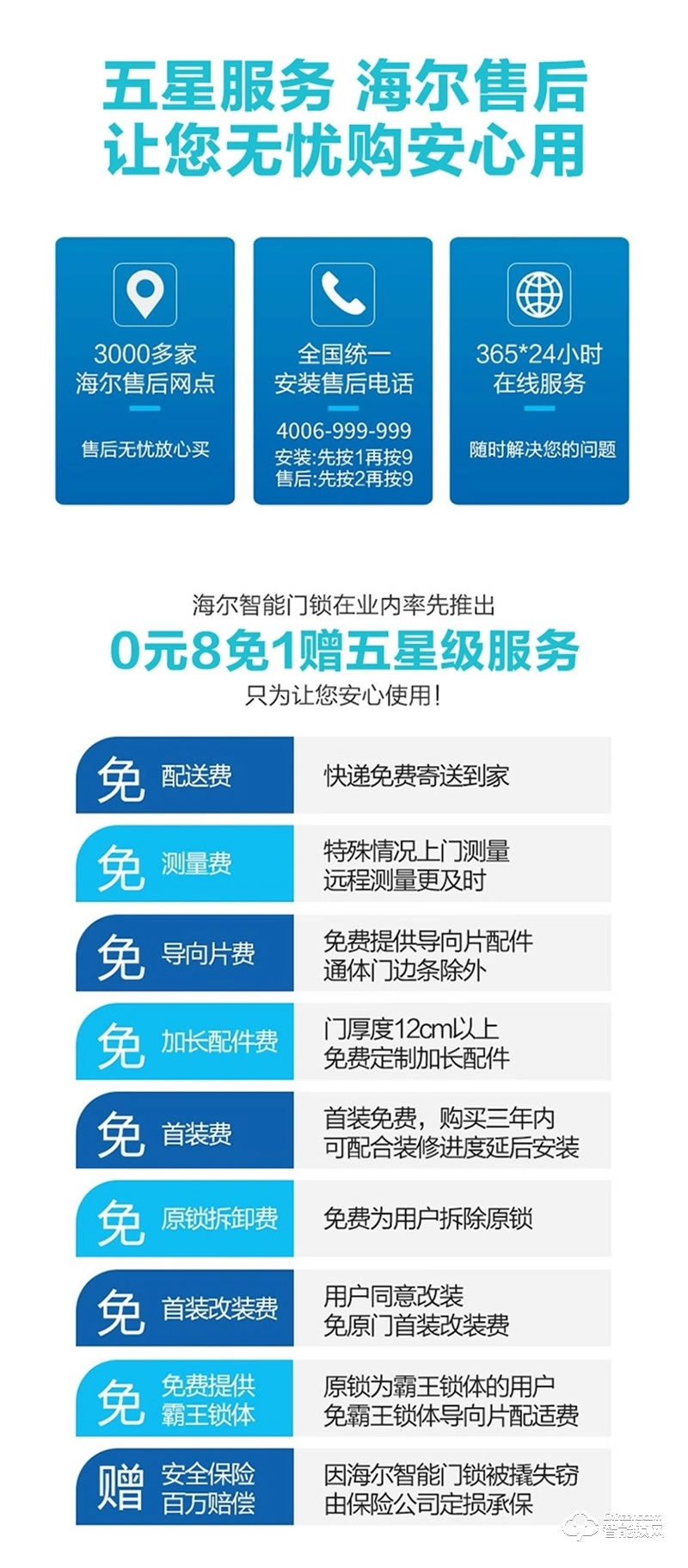 海爾智能鎖S30 3D人臉解鎖智享Al生活