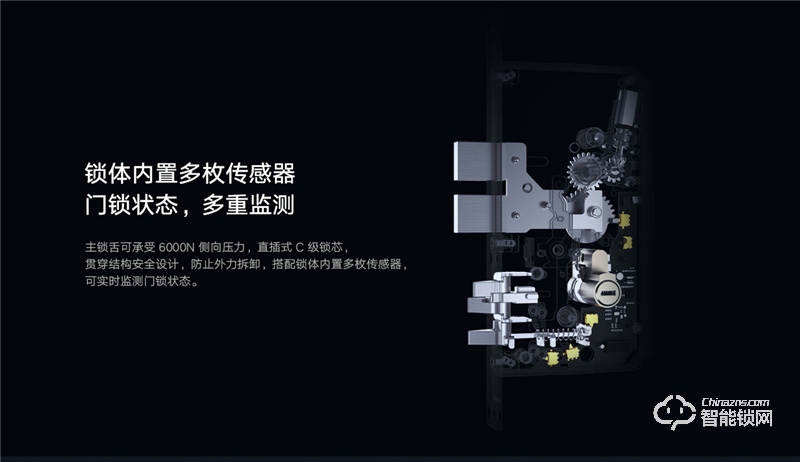 小米智能門鎖M20 全自動指紋鎖密碼家用防盜門電子鎖