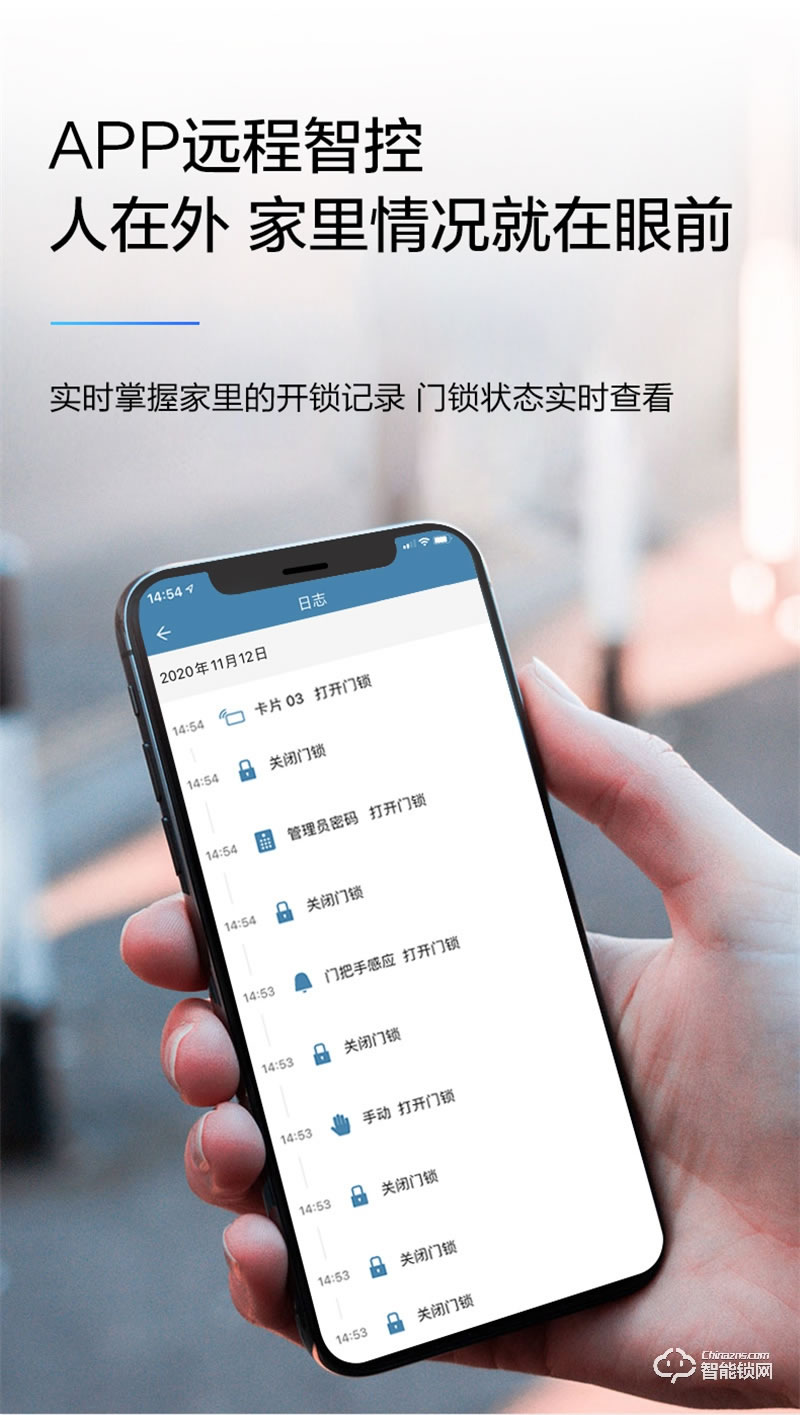 飛利浦智能鎖603E 指紋防盜門家用WIFI密碼電子鎖