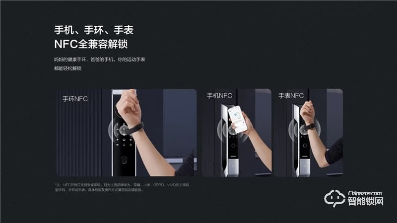 TCL大屏貓眼全自動鎖Q9 防盜門鎖密碼鎖電子鎖