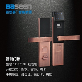 百思易智能鎖 防盜智能鎖/不銹鋼霸王鎖體/八種開鎖方式