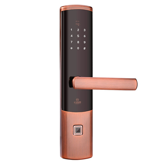 卡多利亞指紋鎖 遠程密碼智能鎖 室內(nèi)防盜門藍牙鎖