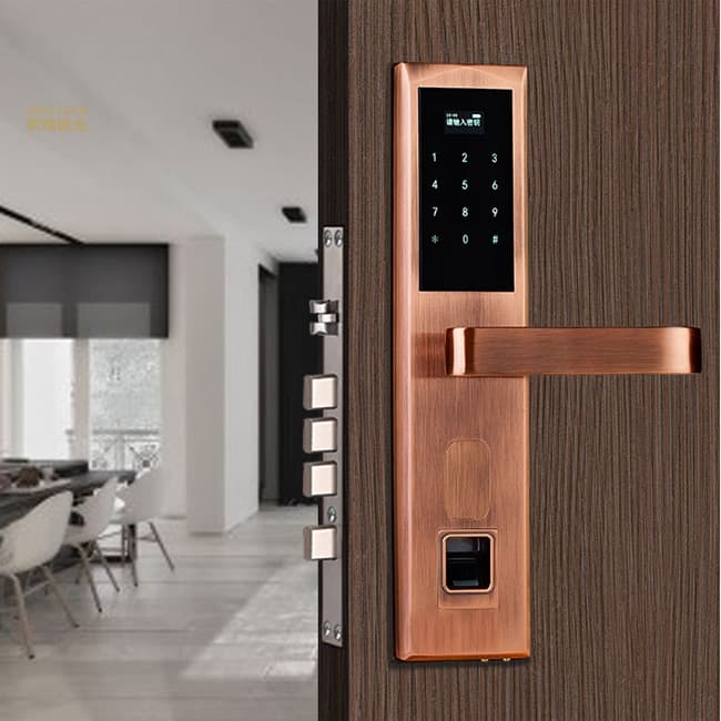 歐瑞酒店鎖 家用防盜門智能鎖 手機APP遠程電子感應鎖