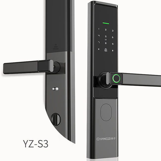 揚子智能鎖 S3家用半自動智能指紋鎖