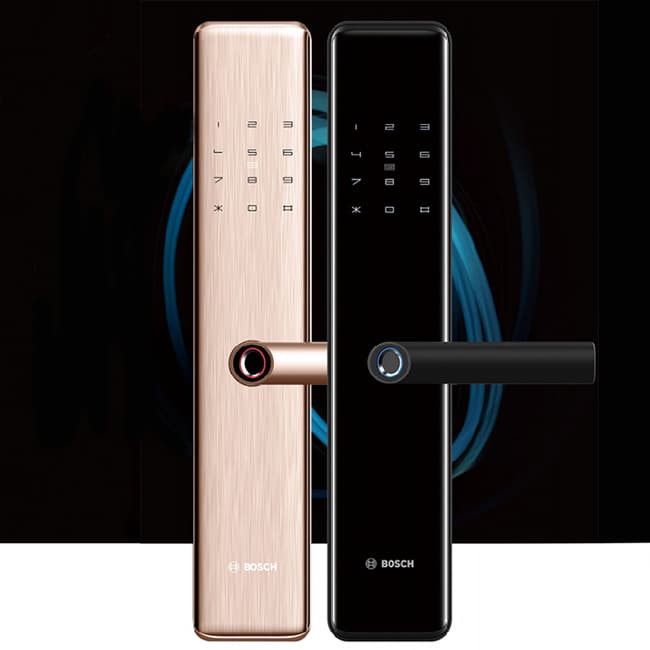 博世（bosch）智能鎖 ID40B家用直板指紋鎖密碼鎖