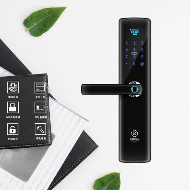 柏斯格智能鎖 K6全自動防盜門智能鎖電子鎖