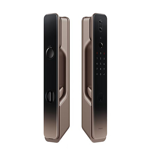 綠米智能鎖 H100全自動推拉式智能貓眼鎖