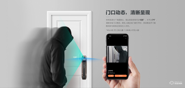 一觸即開，可視守衛 | 螢石網絡首款智能貓眼鎖DL30VS熱售中