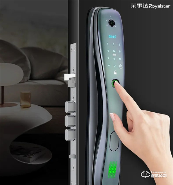 榮事達RSD-M6可視全自動智能鎖：集攝像頭、智能貓眼以及智能鎖于一體