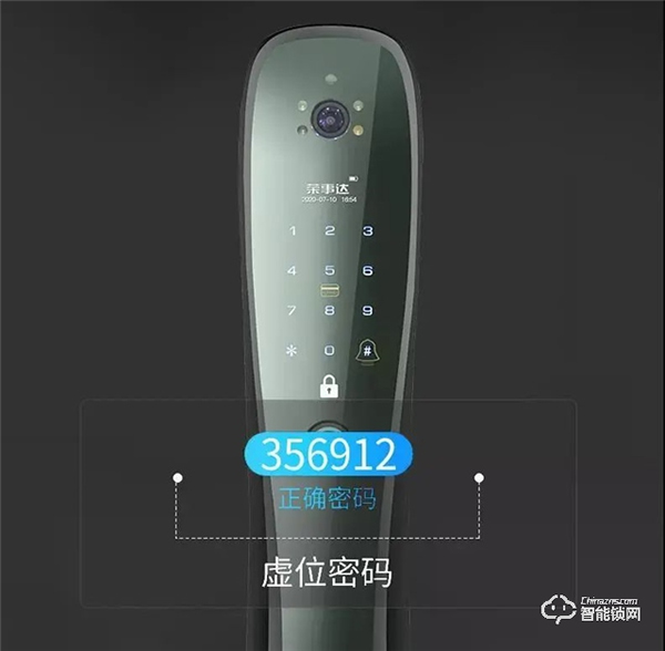 榮事達RSD-M6可視全自動智能鎖：集攝像頭、智能貓眼以及智能鎖于一體