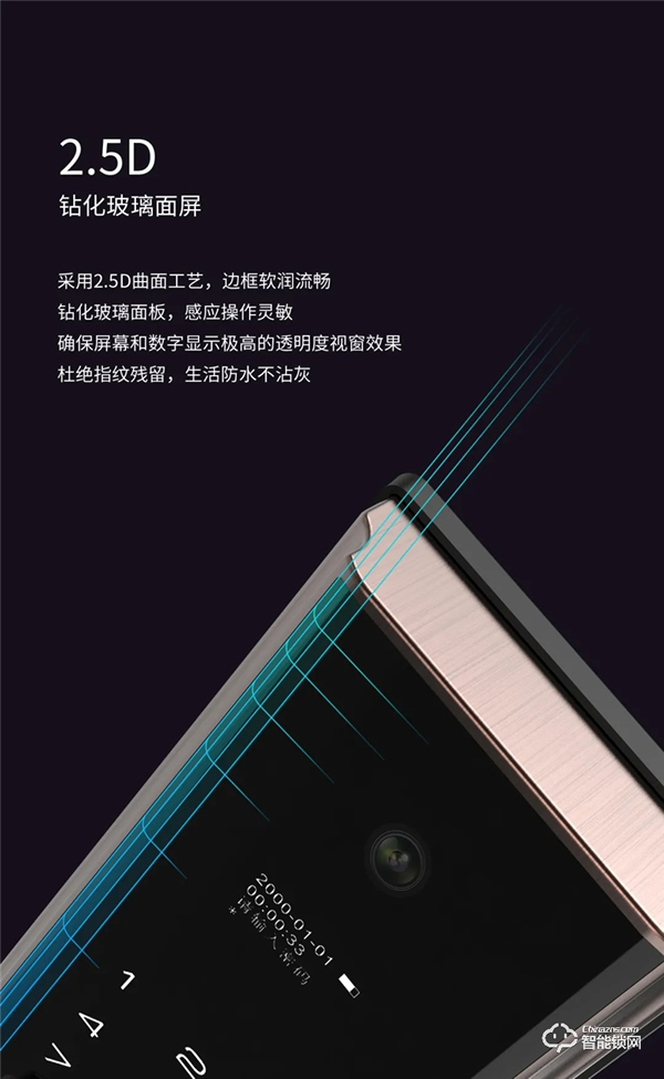 全新升級 | 因特V55-S全自動智能貓眼鎖 全新升級 | 因特V55-S全自動智能貓眼鎖