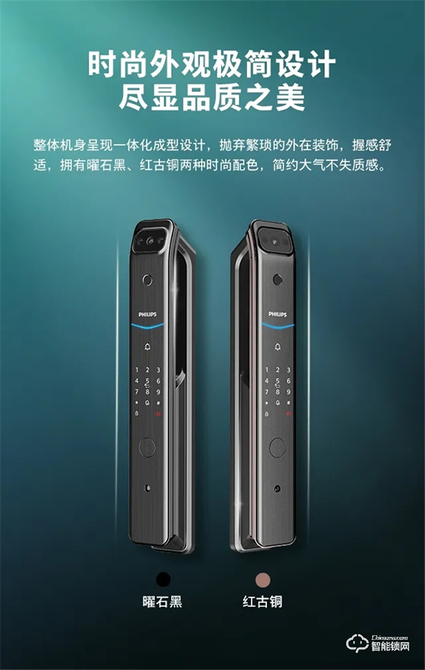 新品問世 | 飛利浦帶屏可視智能鎖DDL708耀目登場！