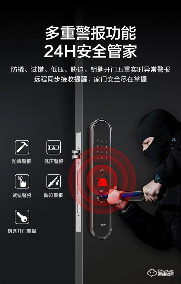 重磅丨海爾E26雙核智控智能門鎖首發亮相