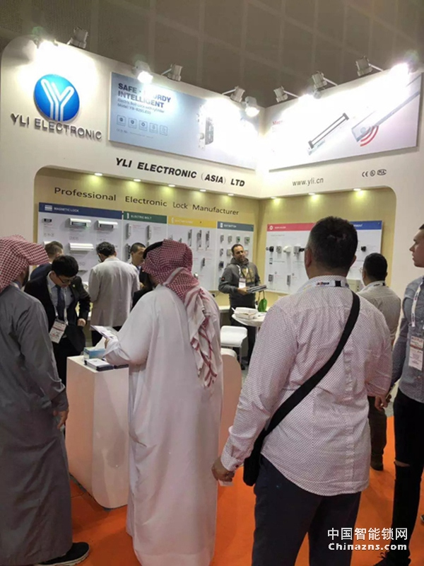 意林電鎖攜13大安防產品亮相迪拜安防展