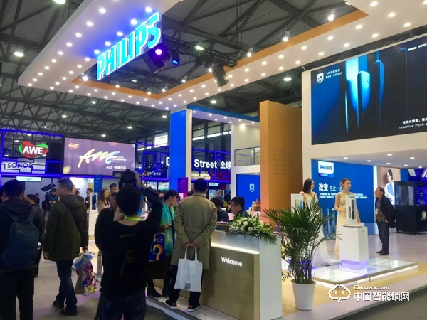 飛利浦智能鎖驚艷亮相2019AWE，用科技暢享美好生活！