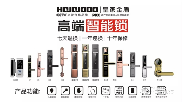 皇家金盾智能鎖誠邀蒞臨2019第十八屆中國國際門業(yè)展覽會