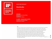 【喜訊】財富之舟集團智能門鎖Geelocks斬獲2019德國iF產(chǎn)品設(shè)計獎