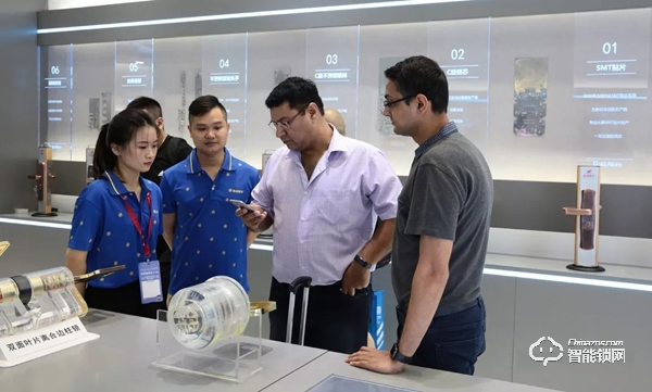 金點原子嶄新亮相2019中國建博會 全力打造智能鎖OEM/ODM一站式服務