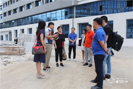 中國智能鎖行業考察行之走進金點原子