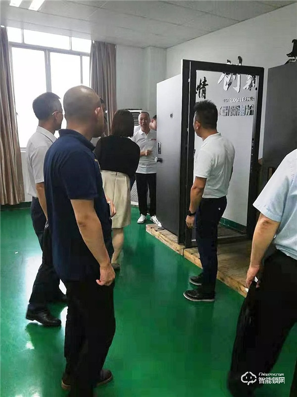 浙江省督查組到索伯菲智能鎖調(diào)研指導(dǎo)